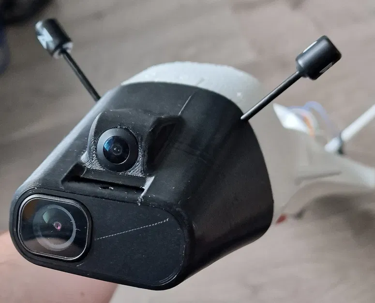 Mũi AtomRC Dolphin Thumb Pro có gắn camera 19mm - Image 1