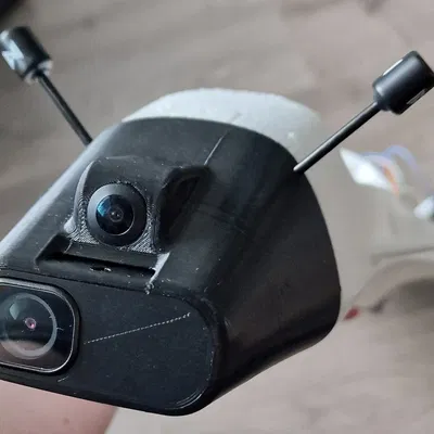 Mũi AtomRC Dolphin Thumb Pro có gắn camera 19mm