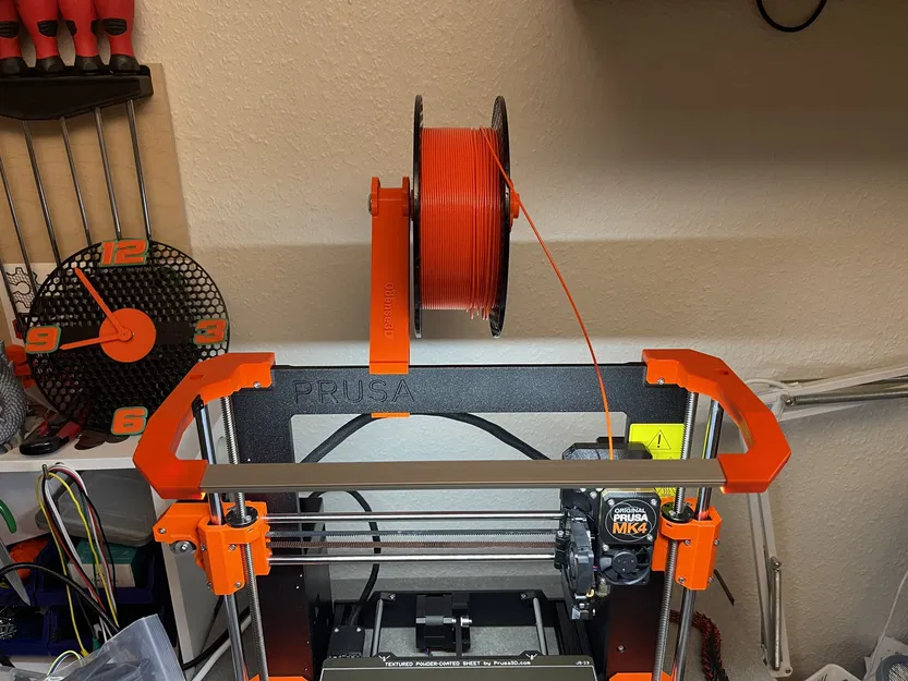 Giá đỡ cuộn dây tóc Odense3D có bạc đạn cho máy in Prusa FM - Image 1