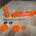 Giá đỡ cuộn dây tóc Odense3D có bạc đạn cho máy in Prusa FM - Thumbnail 4