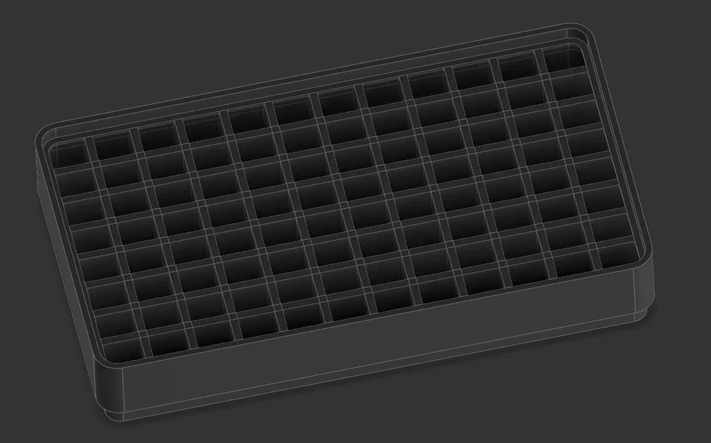 File Fusion 360 tùy chỉnh bộ chia khay Ikea Alex - Image 1