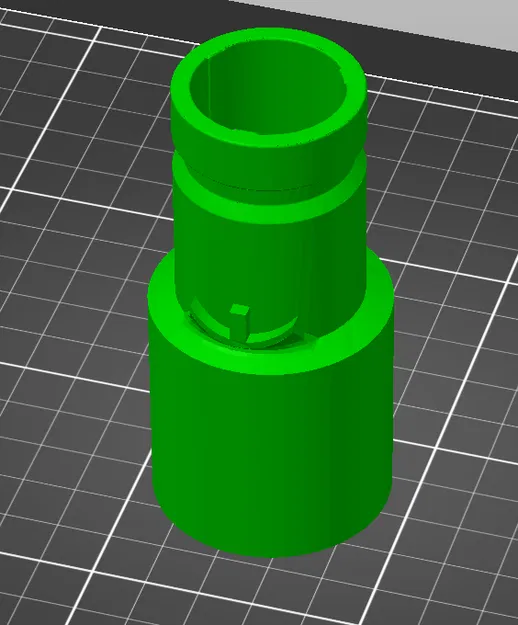 Khớp nối giữa chụp hút bụi CNC SainSmart và ống hút bụi Dyson - Image 2