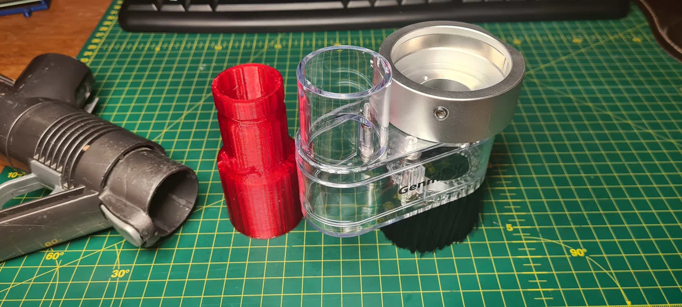 Khớp nối giữa chụp hút bụi CNC SainSmart và ống hút bụi Dyson - Image 4