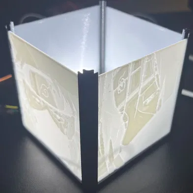 Đèn Naruto Lithophanes