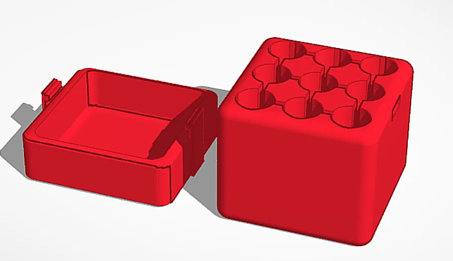 Giá Đỡ Pin Đôi AA Đơn Giản - Image 1