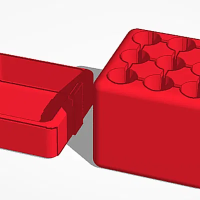 Giá Đỡ Pin Đôi AA Đơn Giản