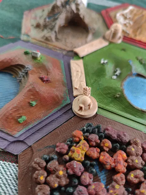 Mô hình Catan Hành tinh Sa mạc (Kiểu Tatooine) - Image 1