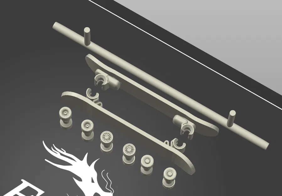 Ván Trượt Ngón Tay Kèm Thanh Ray - Image 1