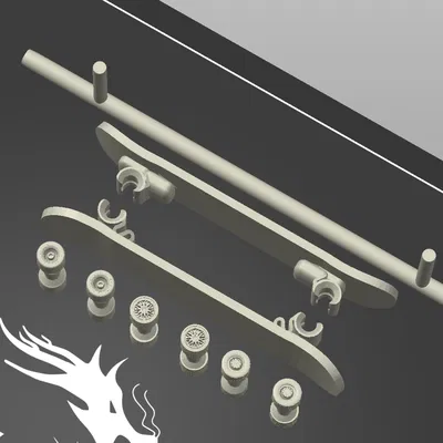 Ván Trượt Ngón Tay Kèm Thanh Ray