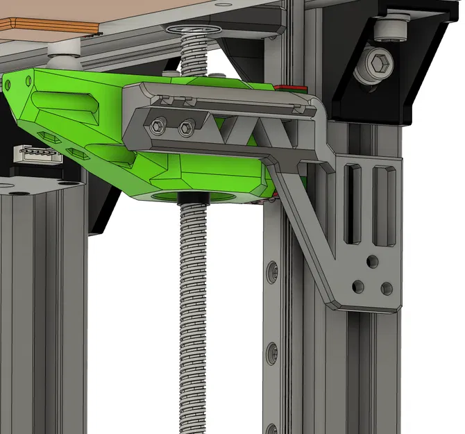 Giá đỡ dây xích Z tích hợp tay đỡ sau cho RatRig VCore 3.1 - Image 3