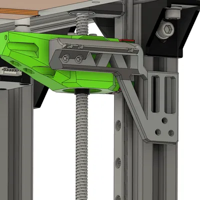 Giá đỡ dây xích Z tích hợp tay đỡ sau cho RatRig VCore 3.1