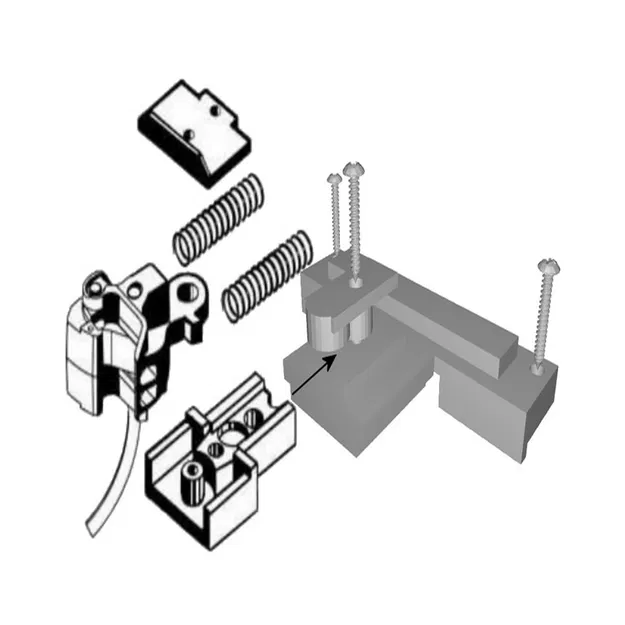 Bộ chuyển đổi khớp nối Kadee cho toa xe trùm cuối USA Trains - Image 4