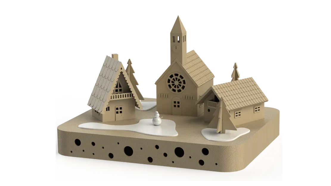 Mô hình làng Giáng sinh - Image 1