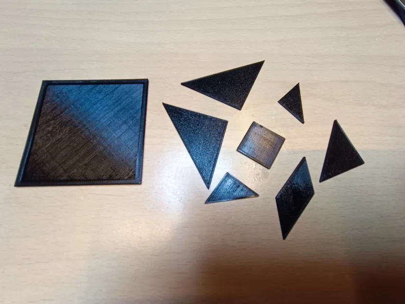 Mô Hình Tangram 3D In Sẵn - Image 1