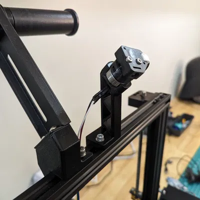 Giá Đỡ Spool và Cảm Biến Sợi Nhựa