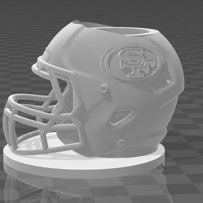 Kệ Bút Hình Nón Bảo Hiểm 49ers