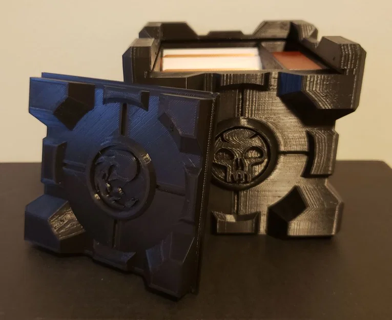 Hộp Đựng Bài MTG/TCG Companion Cube & Bộ Đếm Điểm Sinh Mệnh (Commander, Counters, Magic the Gathering) - Image 3