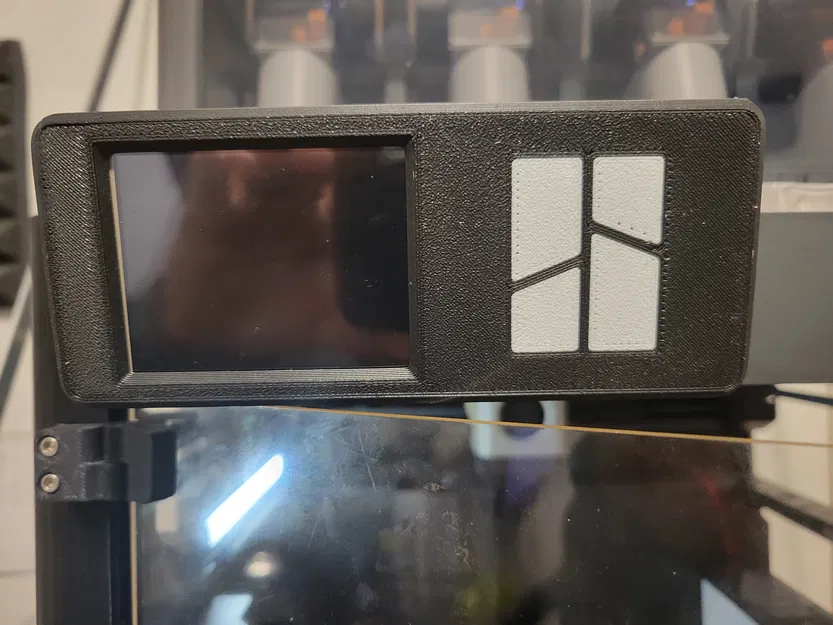 Bộ hạ góc màn hình Bambu Lab P1P cho vision enclosure và touch screen mod - Image 1