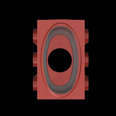 Hộp đựng bật lửa mini Bic hình viên gạch