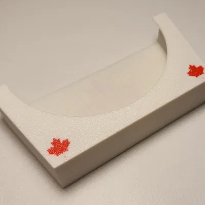 Bộ đế lót ly cờ Canada có đế cắm