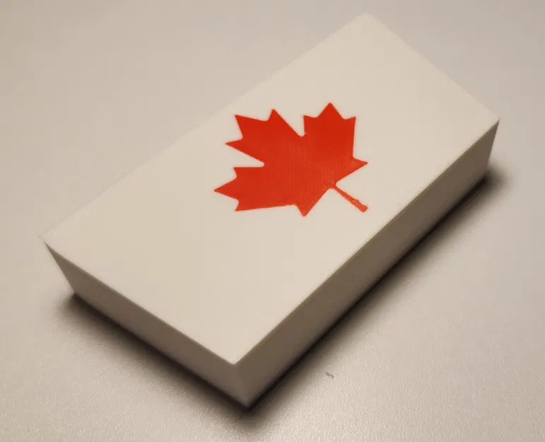 Bộ đế lót ly cờ Canada có đế cắm - Image 4