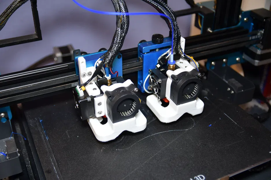 Bộ Gắn Extruder BIQU H2 & Ống Quạt Cho Sovol SV04 - Image 1