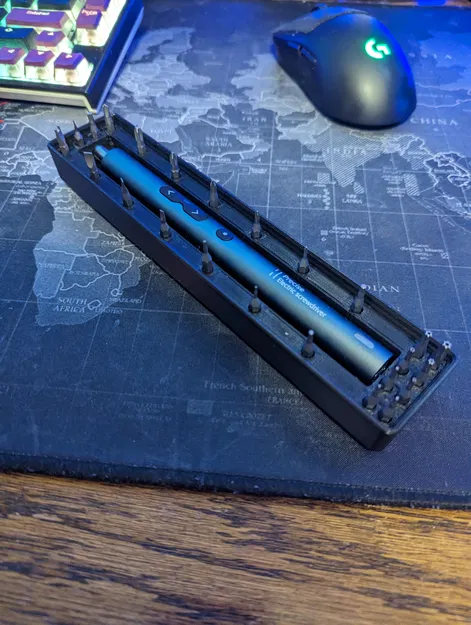 AMIR Electric Screwdriver - Giá Đỡ Tua Vít Gridfinity - Image 1