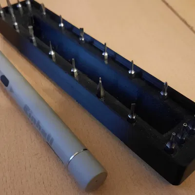 Giá đỡ máy vặn vít pin Einhell Gridfinity