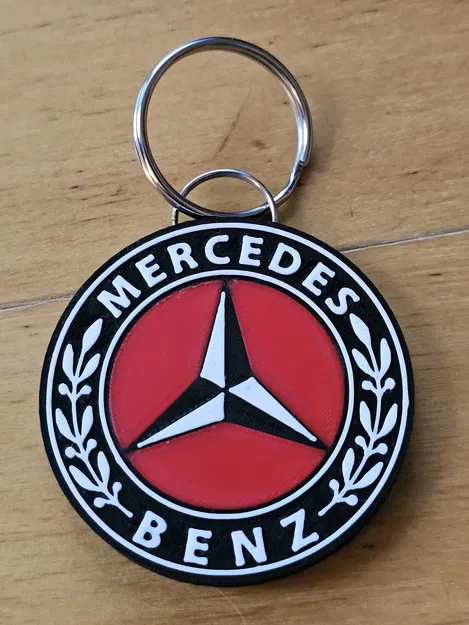 Móc Khóa Biểu Tượng Mercedes Benz - Image 1