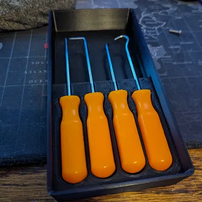 Giá Treo Móc và Dụng Cụ Harbor Freight Gridfinity - Nam Châm