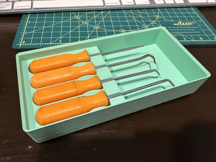 Giá Đỡ Móc và Nhíp Mini Harbor Freight Gridfinity - Image 1