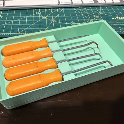 Giá Đỡ Móc và Nhíp Mini Harbor Freight Gridfinity