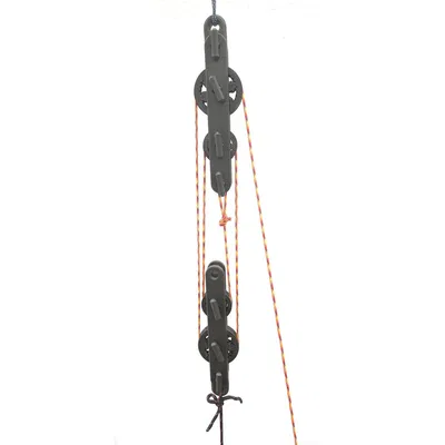 Hệ thống ròng rọc (puli kéo) với ổ bi bánh răng