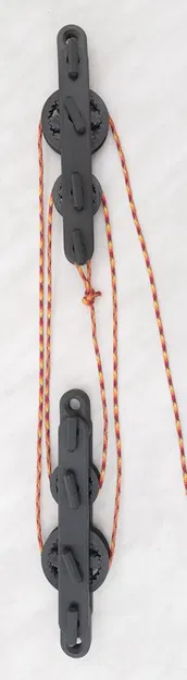 Hệ thống ròng rọc (puli kéo) với ổ bi bánh răng - Image 4