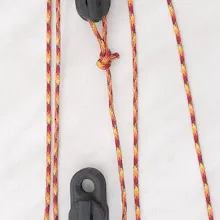 Hệ thống ròng rọc (puli kéo) với ổ bi bánh răng