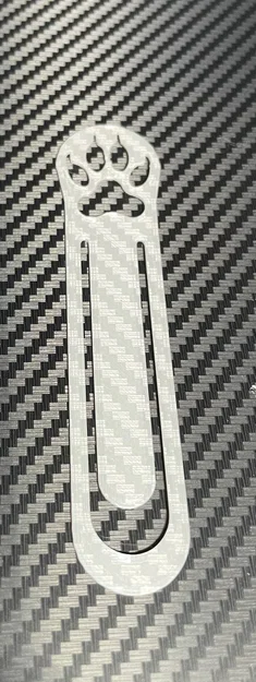 Bookmark Hình Bàn Chân Cáo - Image 1