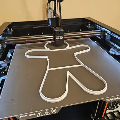 Khuôn Cắt Bánh Quy Ông Gừng Cỡ XL