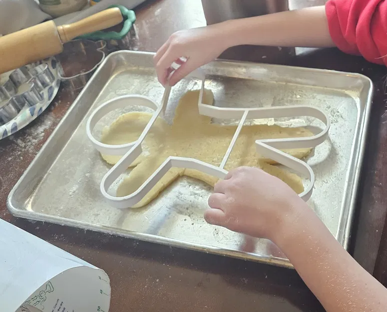 Khuôn Cắt Bánh Quy Ông Gừng Cỡ XL - Image 2