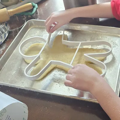 Khuôn Cắt Bánh Quy Ông Gừng Cỡ XL