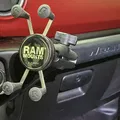 Giá đỡ RAM Ball 1 inch cho thanh nắm Jeep JL 2018+ - Thumbnail 4