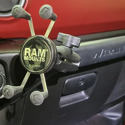 Giá đỡ RAM Ball 1 inch cho thanh nắm Jeep JL 2018+