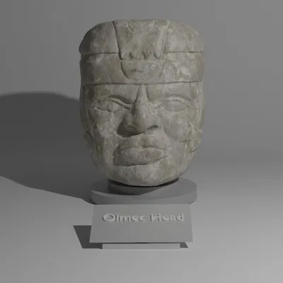 Đầu người Olmec