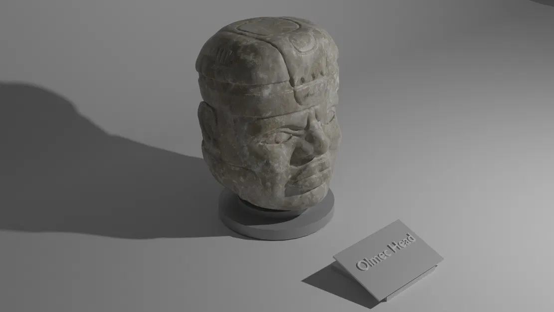 Đầu người Olmec - Image 2