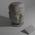 Đầu người Olmec - Thumbnail 2