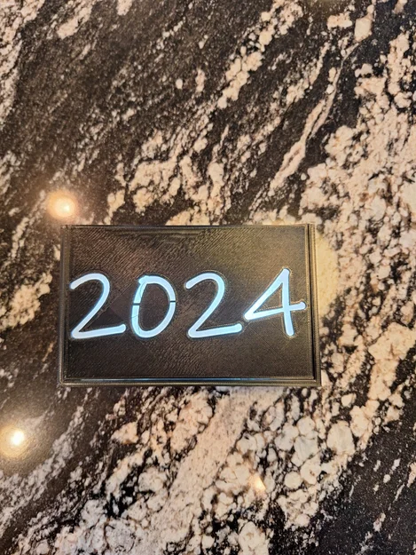Bảng hiệu đèn LED "New Year's Light up sign" đón Năm Mới - Image 1