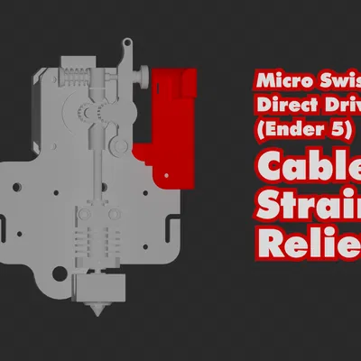 Chống Rối Dây Cho Ender 5 Micro Swiss Direct Drive