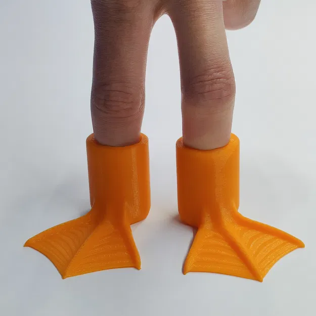 Mô hình Chân Vịt đồ chơi cho ngón tay - Image 1