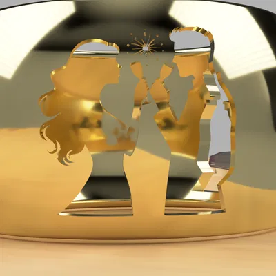 Kẹp Giữ Khăn Ăn Cho Năm Mới