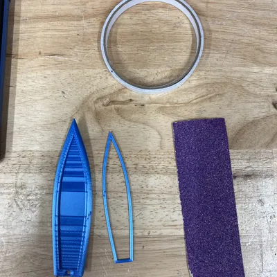 Ván lướt sóng ngón tay "finger surfboard"