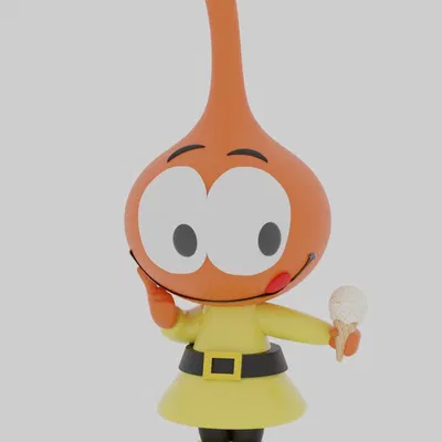 Mô hình Snorks "Dimmy ăn kem"